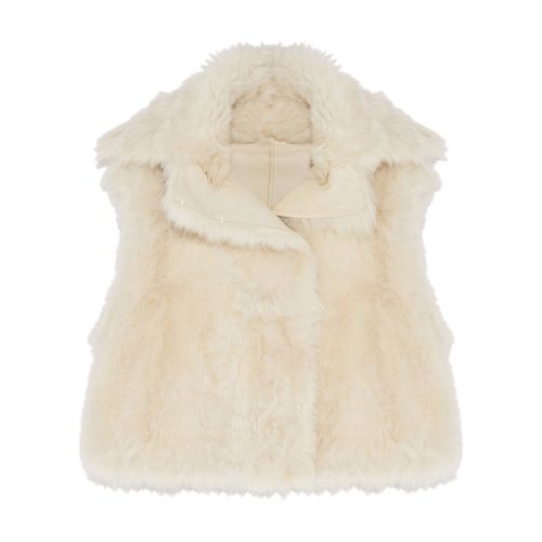 Yves Salomon Tuscan sheepskin gilet