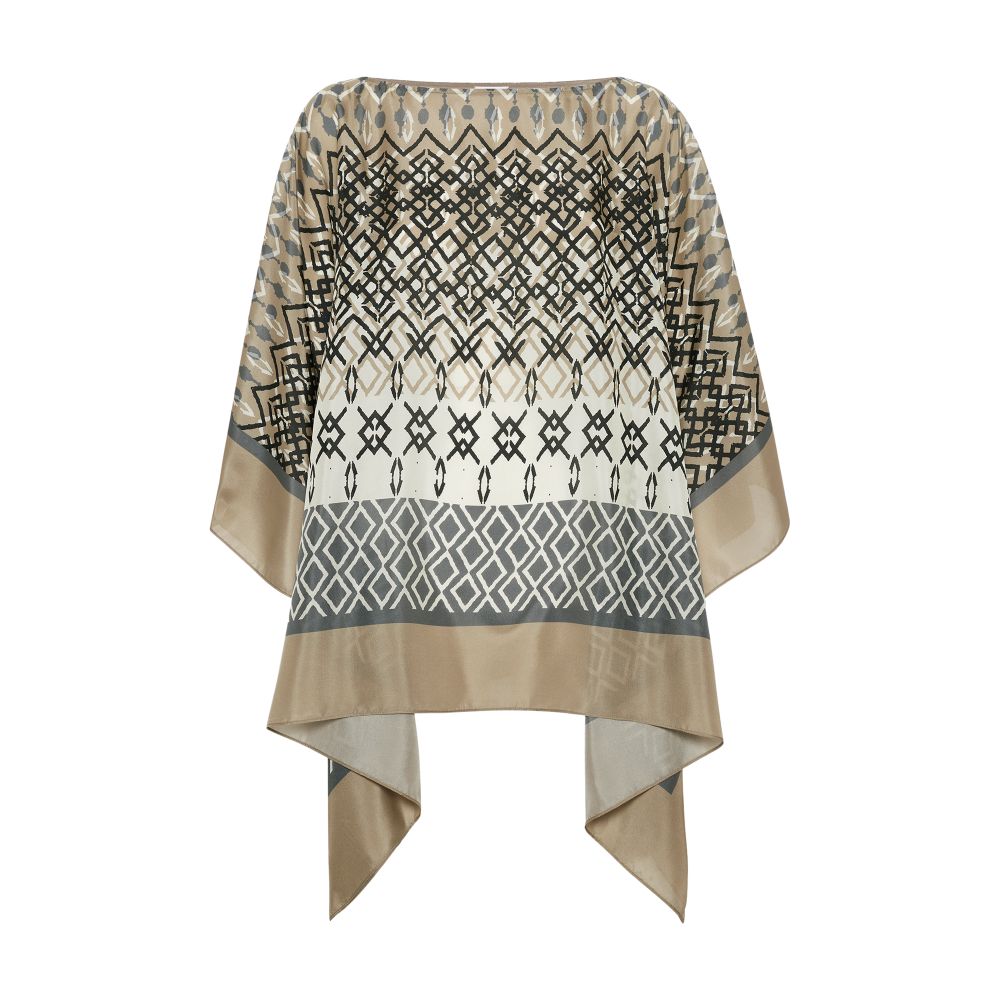 Brunello Cucinelli Poncho with monili