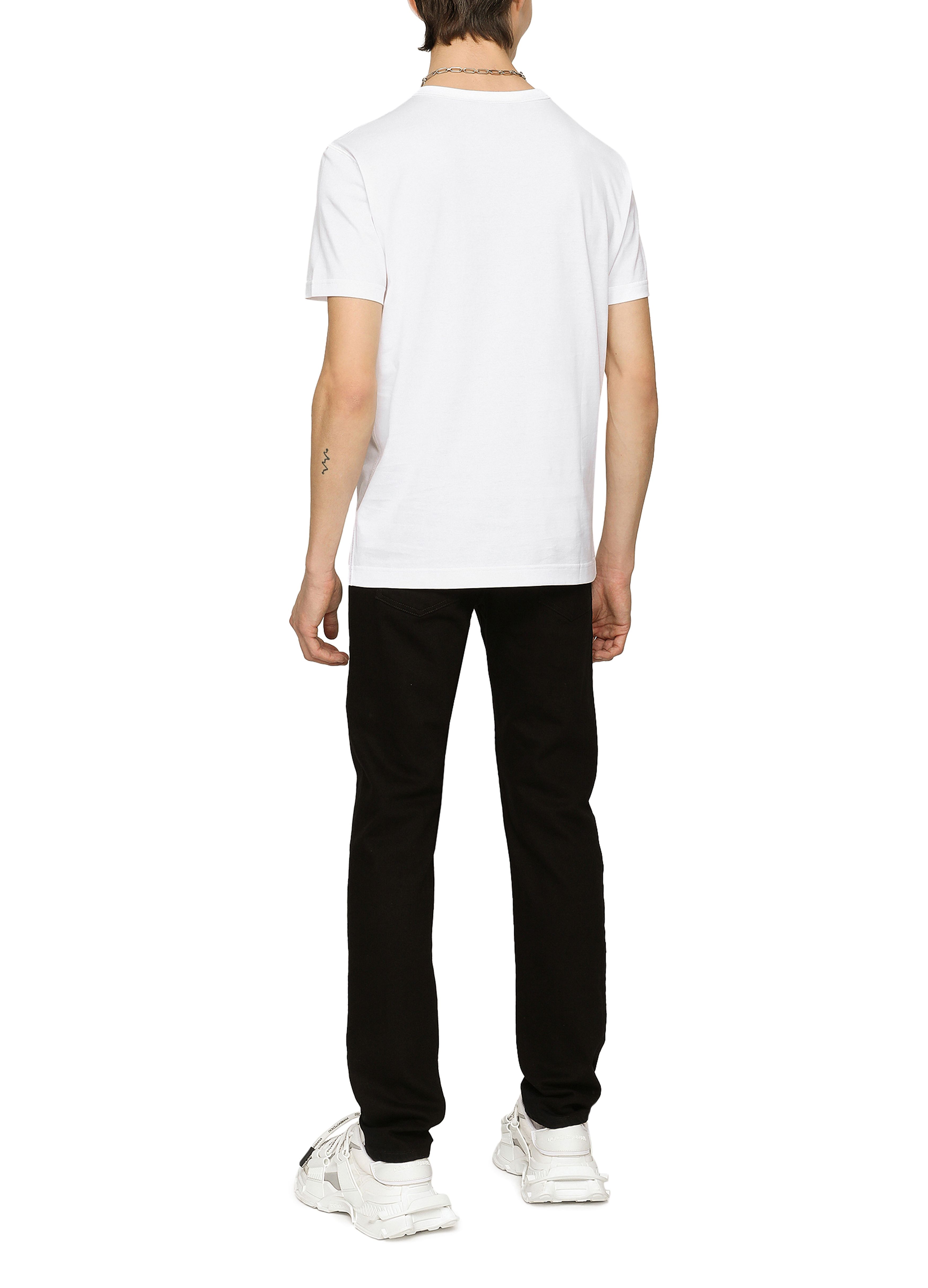 Dolce & Gabbana Cotton T-shirt with branded tag