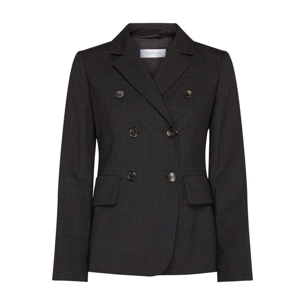 Max Mara Editore cross-button blazer