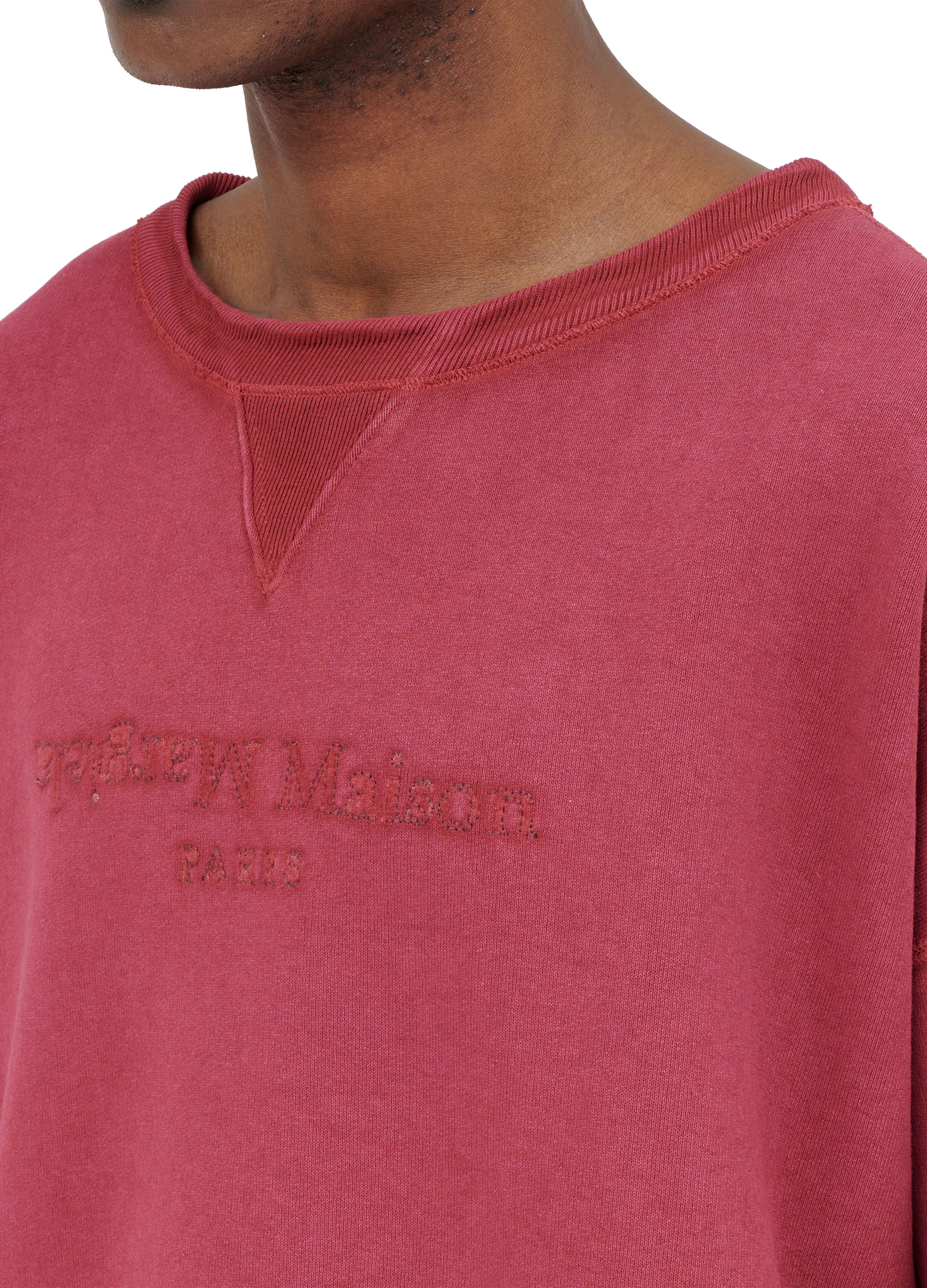 Maison Margiela Reverse logo sweatshirt