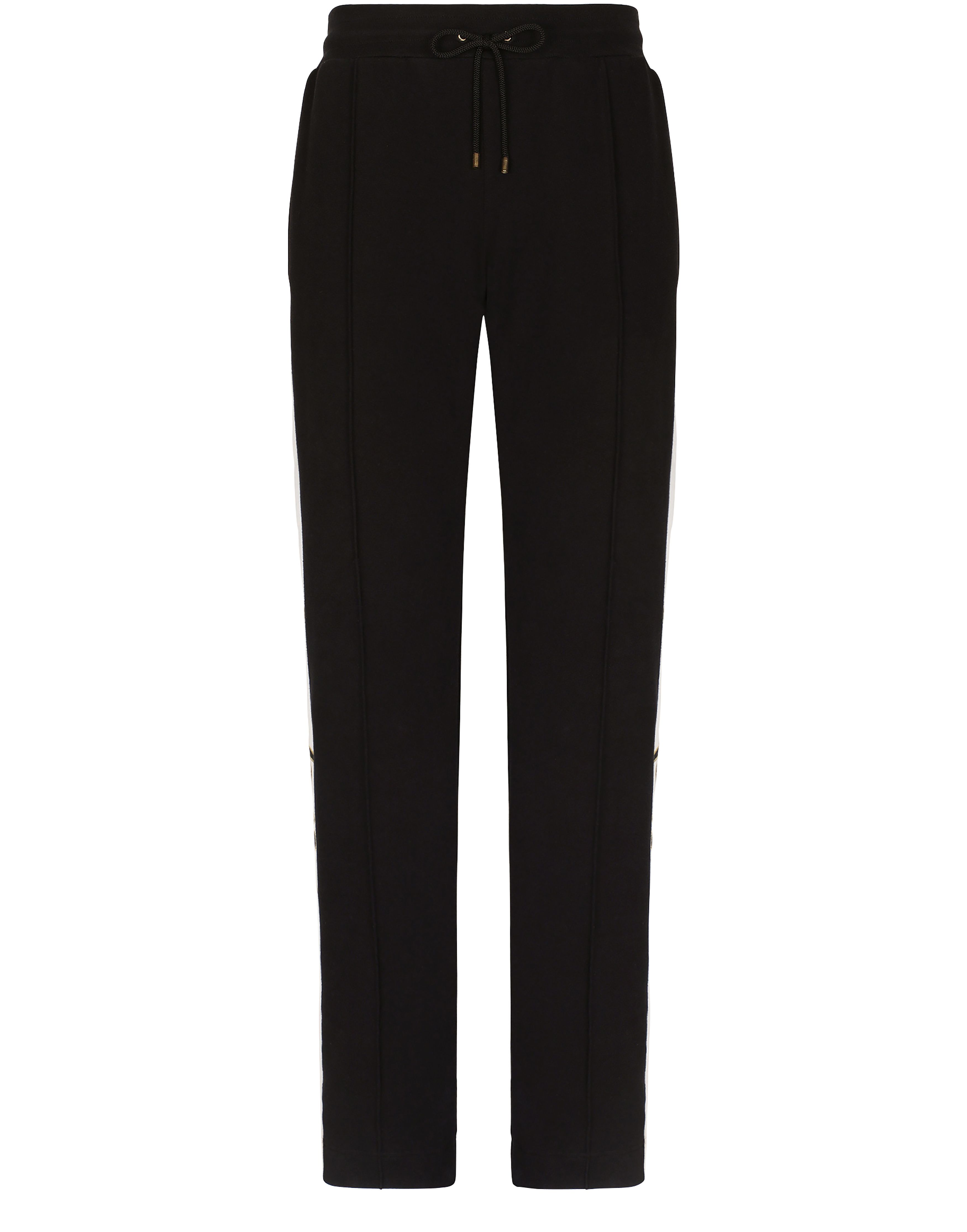 Dolce & Gabbana Jersey jogging pants with embroidered bands