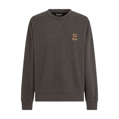 Dolce & Gabbana Jersey sweatshirt with embroidery