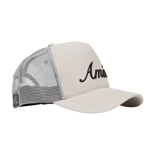 Amiri Amiri script trucker hat