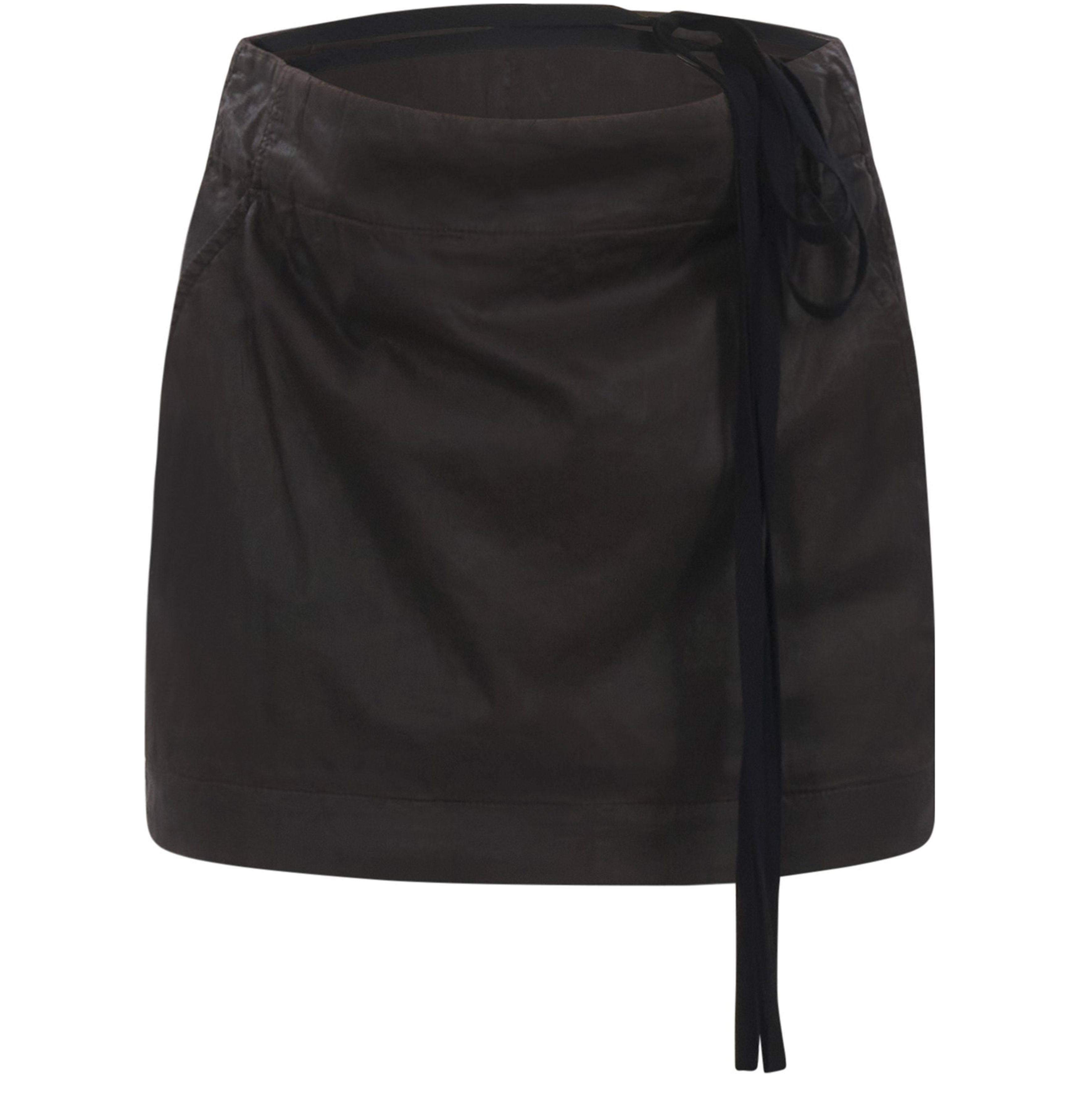 Ann Demeulemeester Magdalena Slouchy Waist Mini Skirt