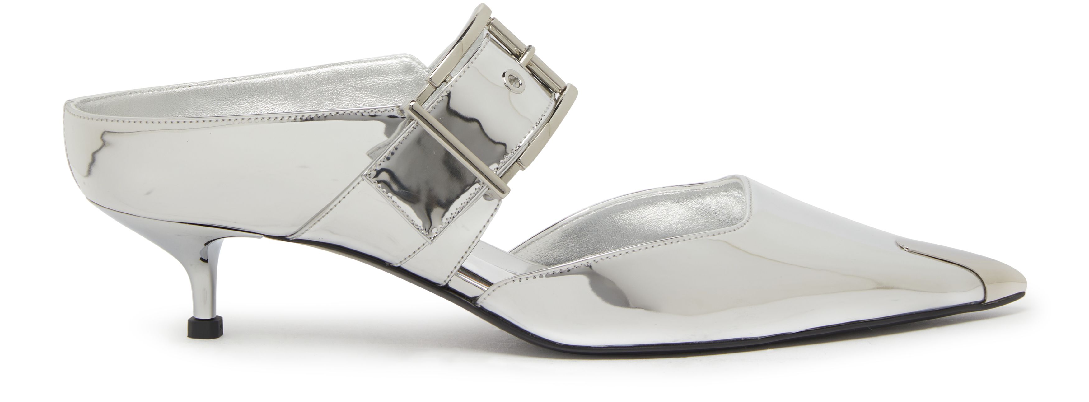 Alexander McQueen Punk buckle mules