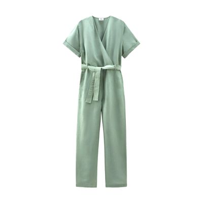 Woolrich Jumpsuit in a linen blend