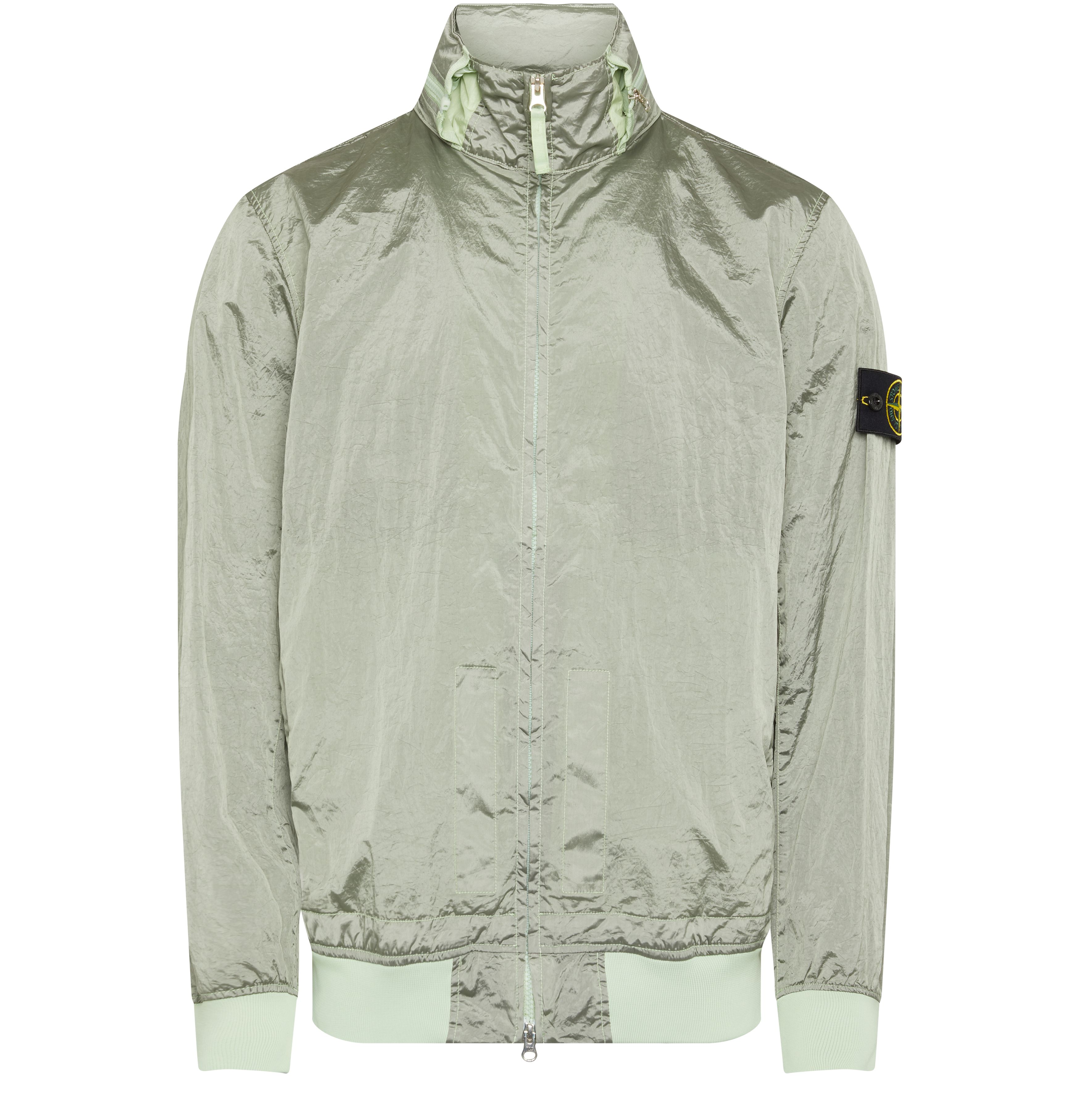 Stone Island logo patch jacket