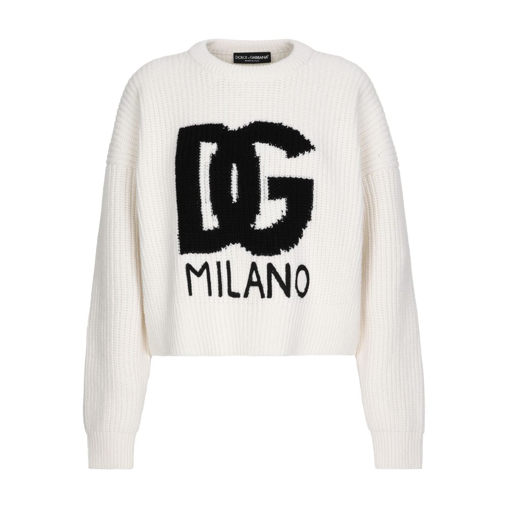 Dolce & Gabbana Ribbed wool sweater