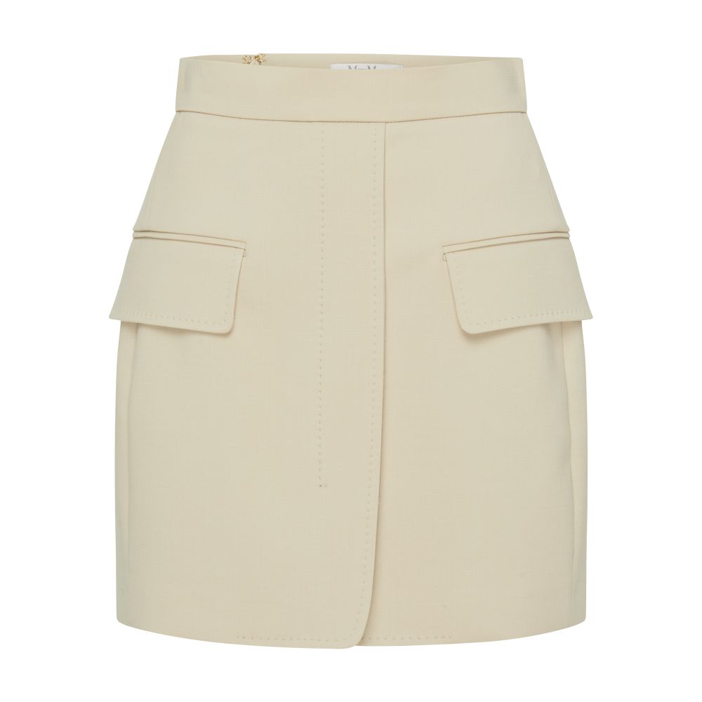 Max Mara Nuoro in wool mini skirt