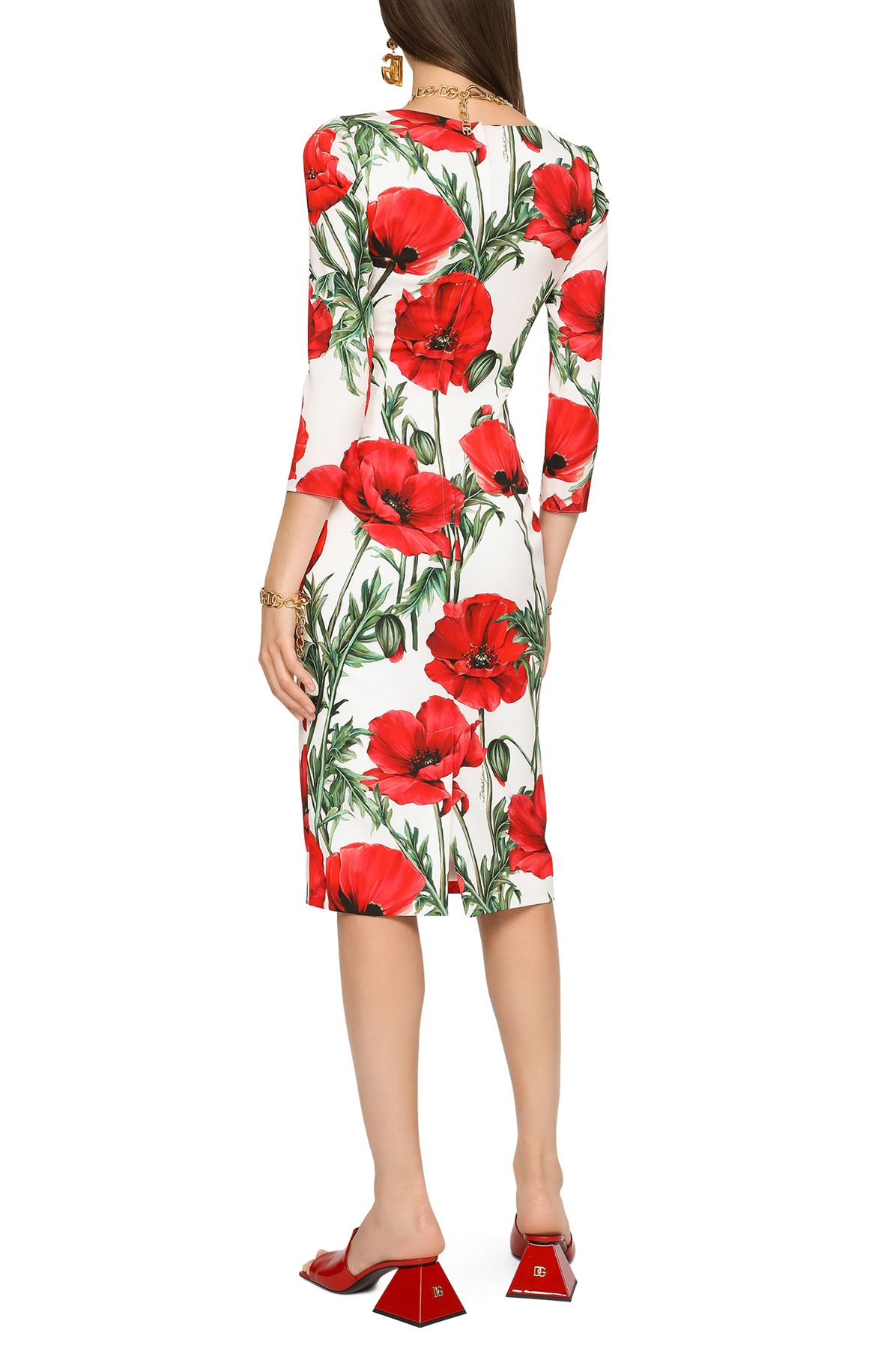 Dolce & Gabbana Charmeuse midi dress