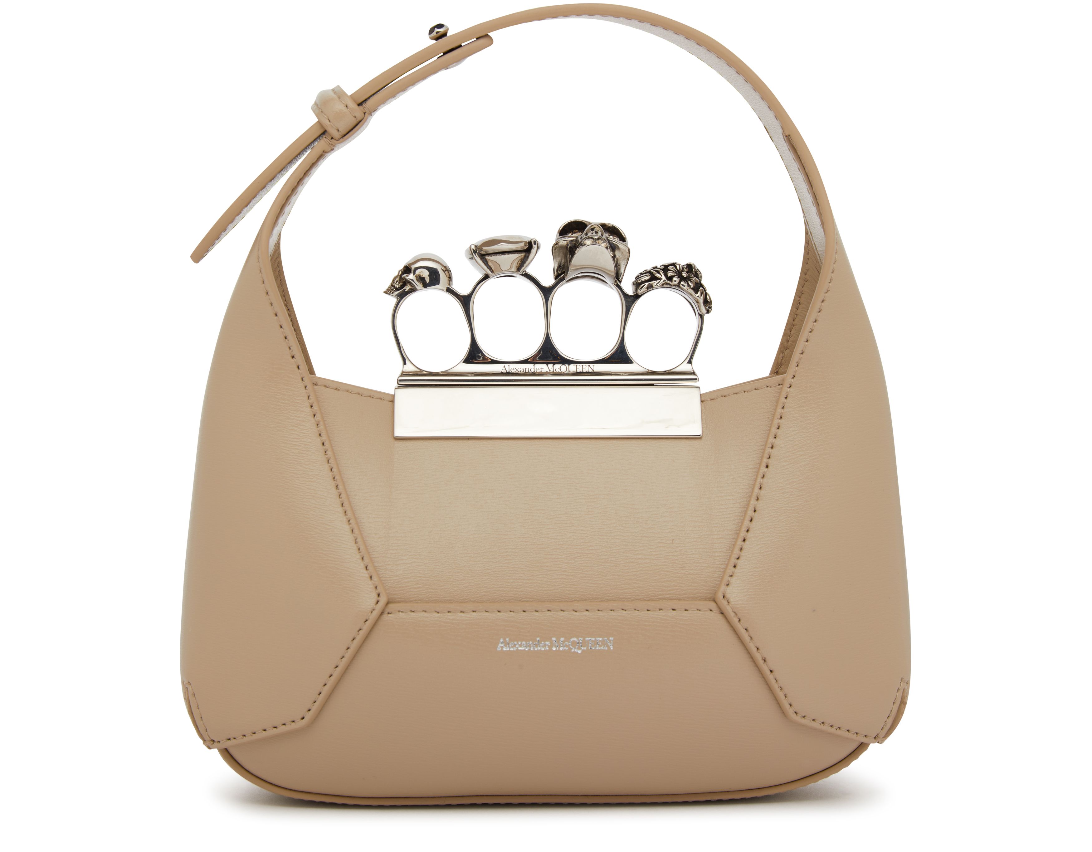 Alexander McQueen Jewelled Hobo mini bag