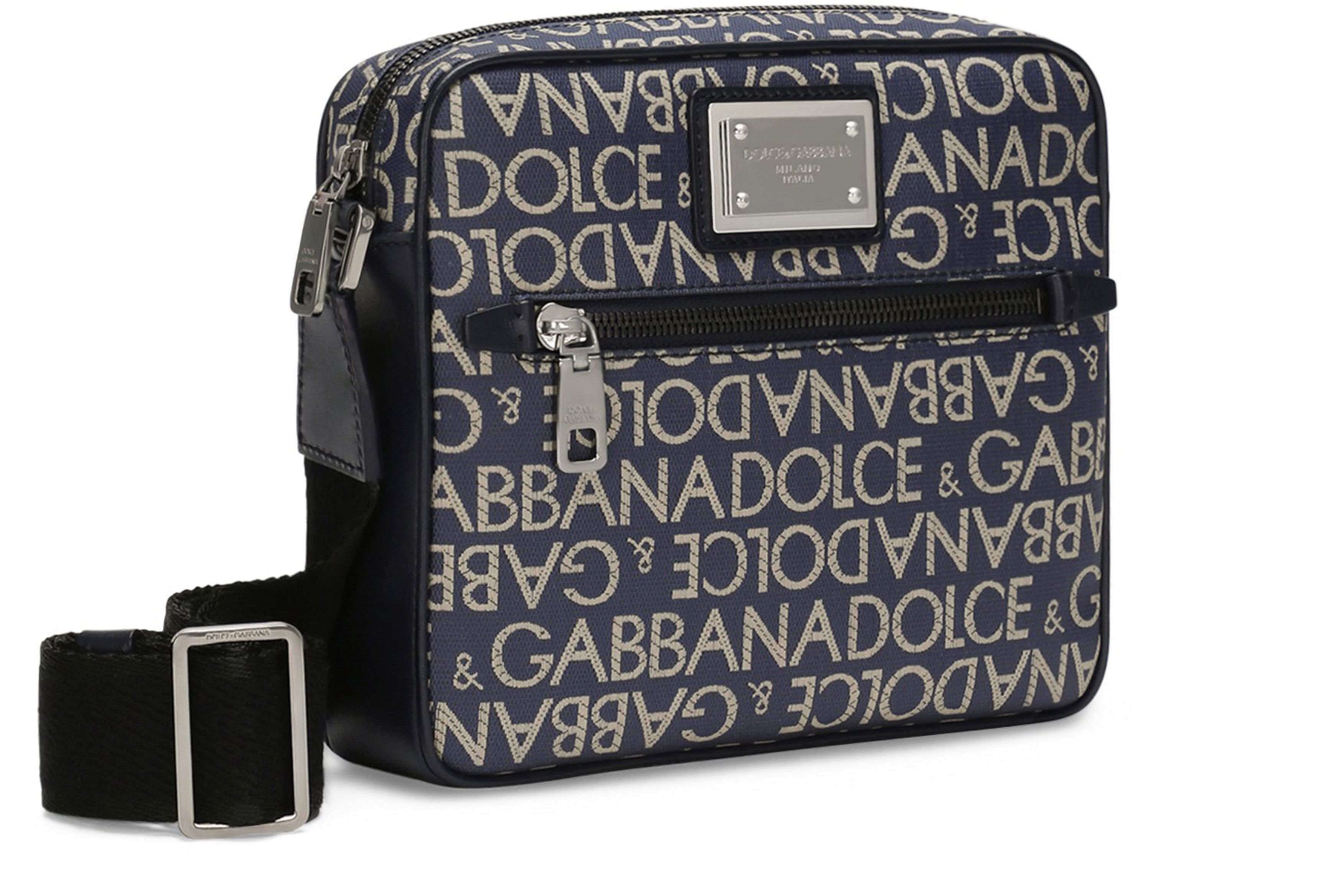 Dolce & Gabbana Coated jacquard crossbody bag