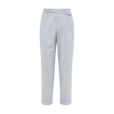 Brunello Cucinelli Leisure fit trousers with double pleats