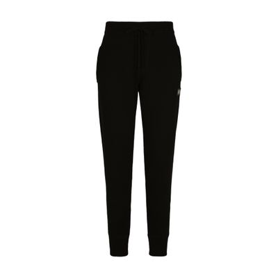 Dolce & Gabbana Wool and cashmere jogging pants