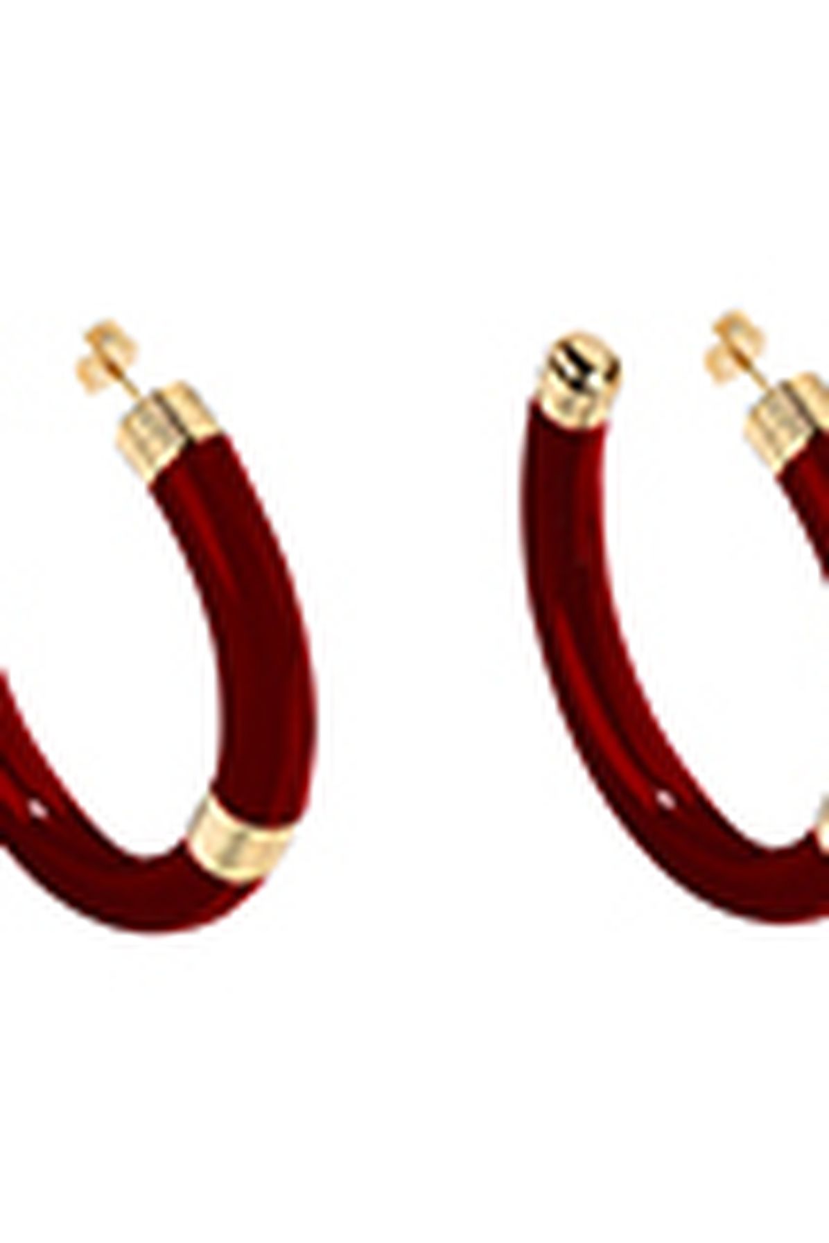  Boucles d'oreilles Katt Bordeaux