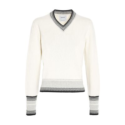 Barrie Cashmere V-neck jumper