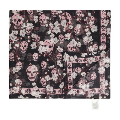 Alexander McQueen Classic blossom scarf