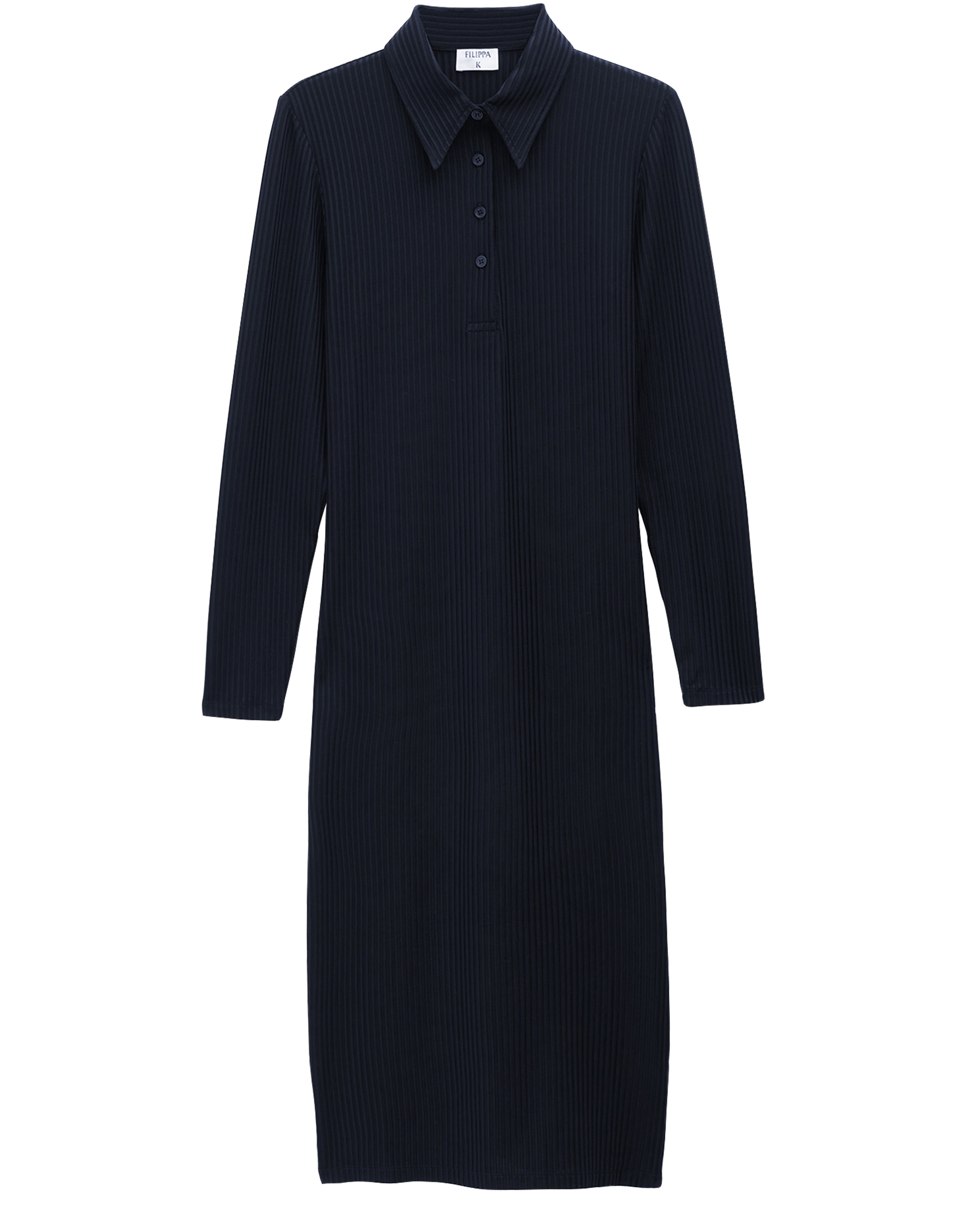 Filippa K Jersey rib polo dress