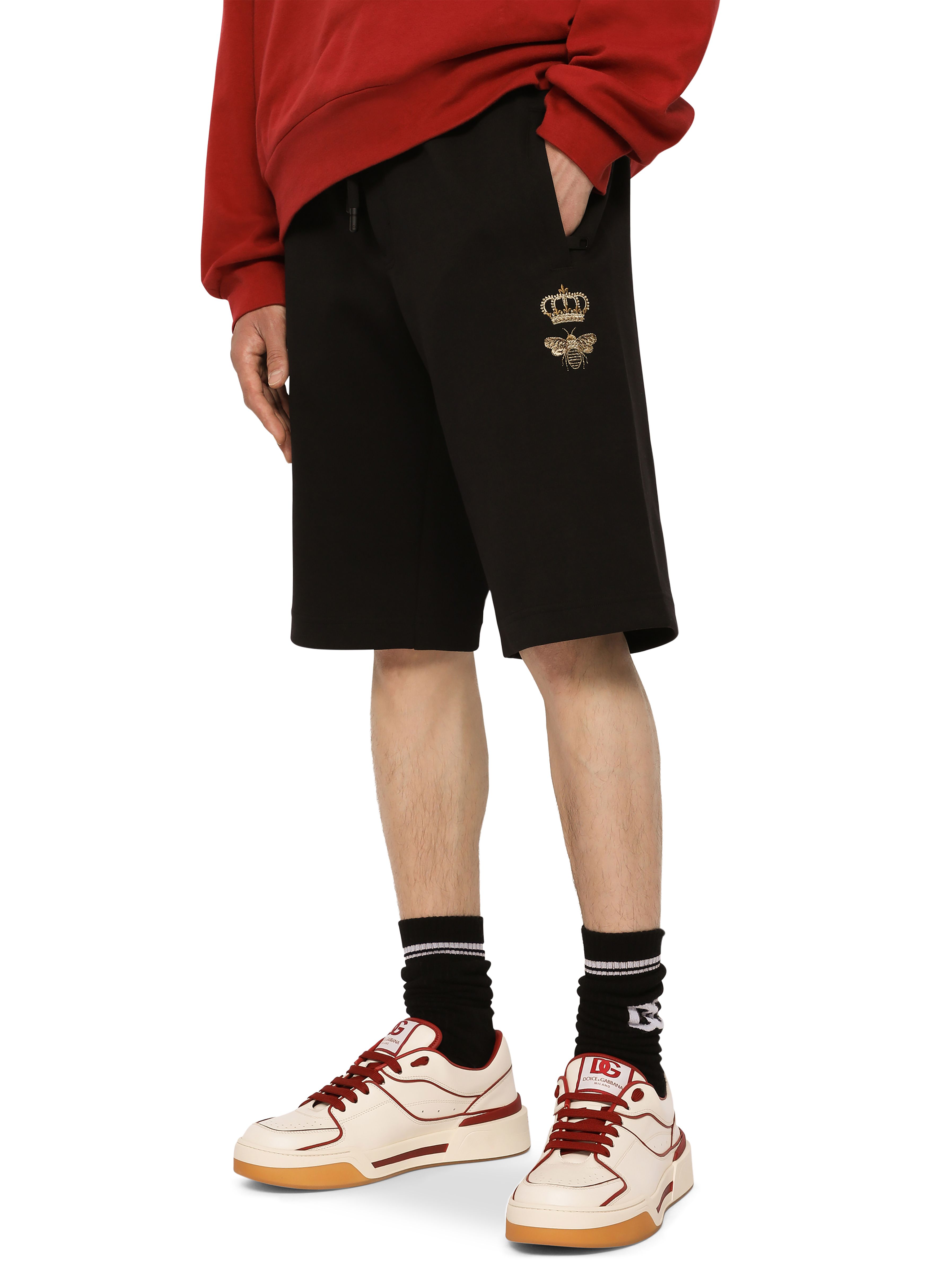 Dolce & Gabbana Jersey jogging shorts