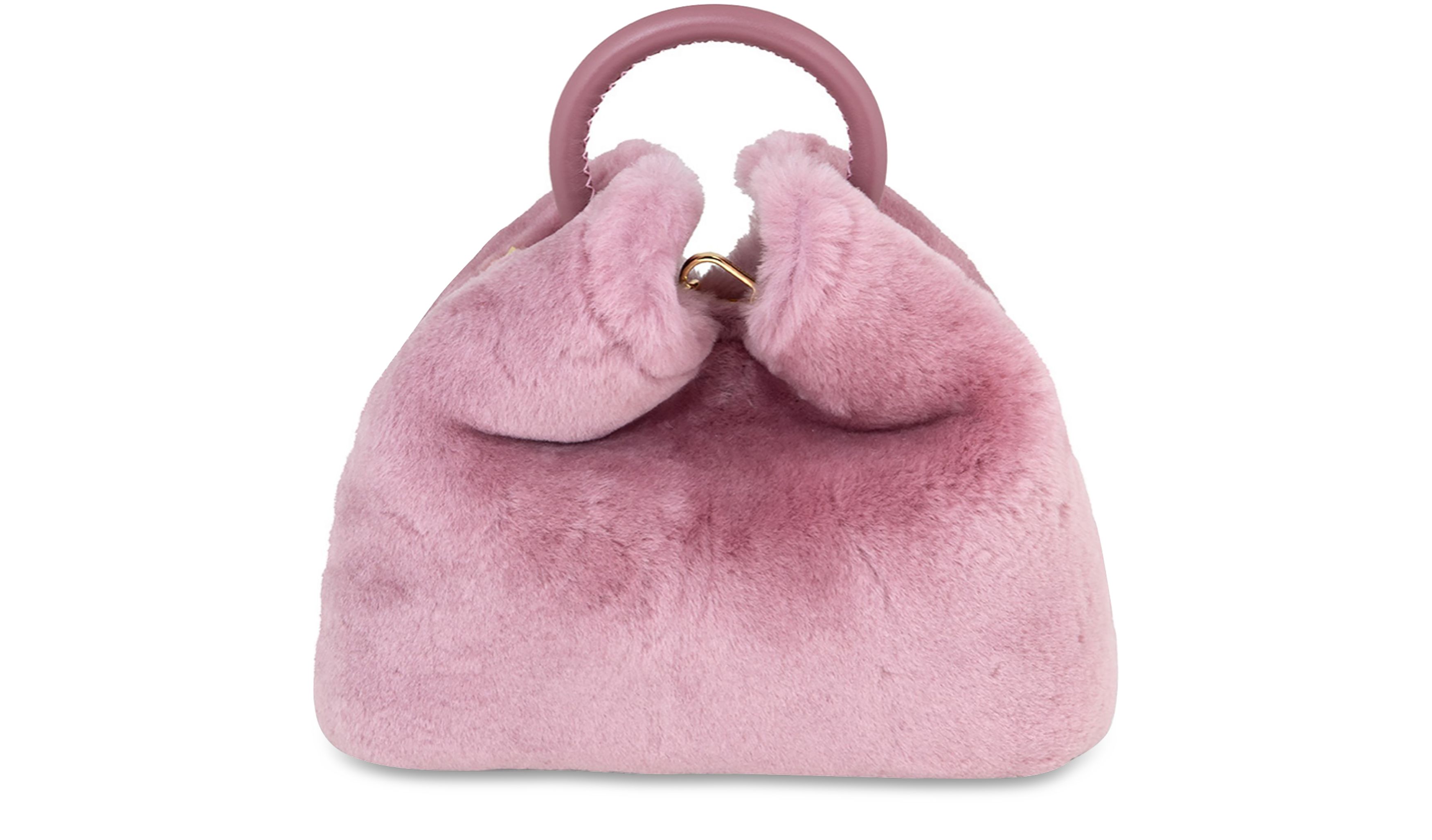 Elleme Baozi medium shearling/leather bag