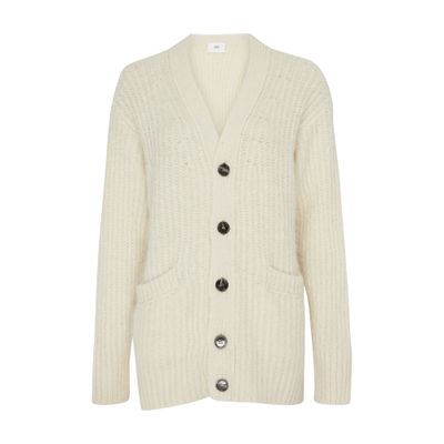 Ami Paris Ribbed chunky cardigan