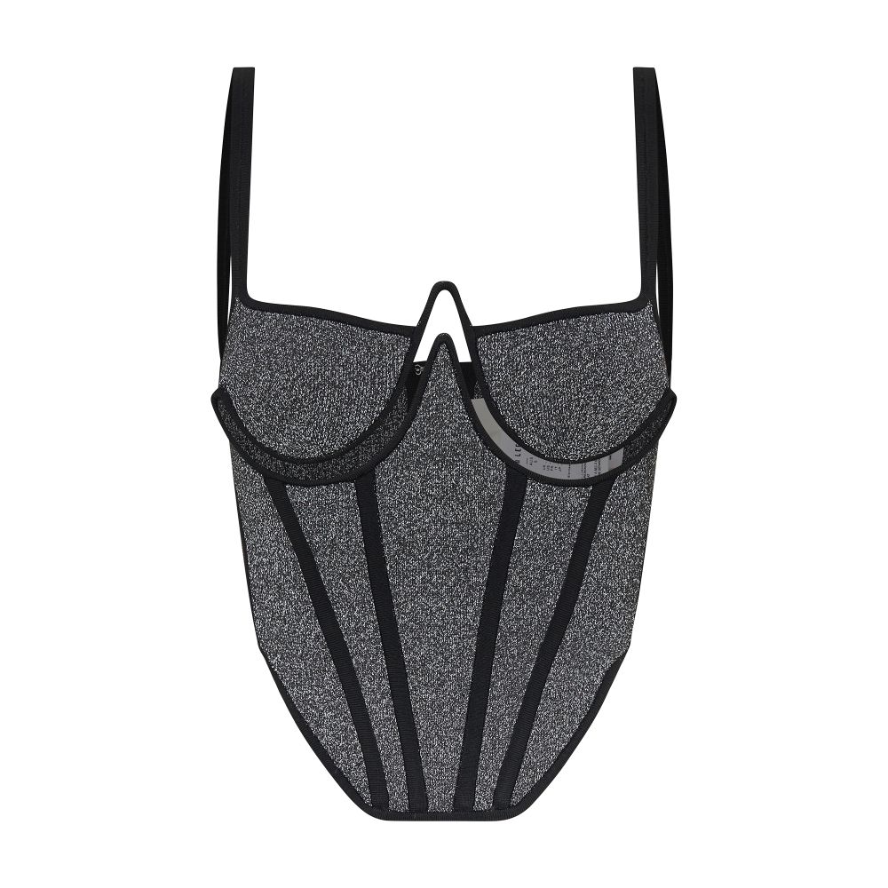 Dion Lee Reflective wire corset