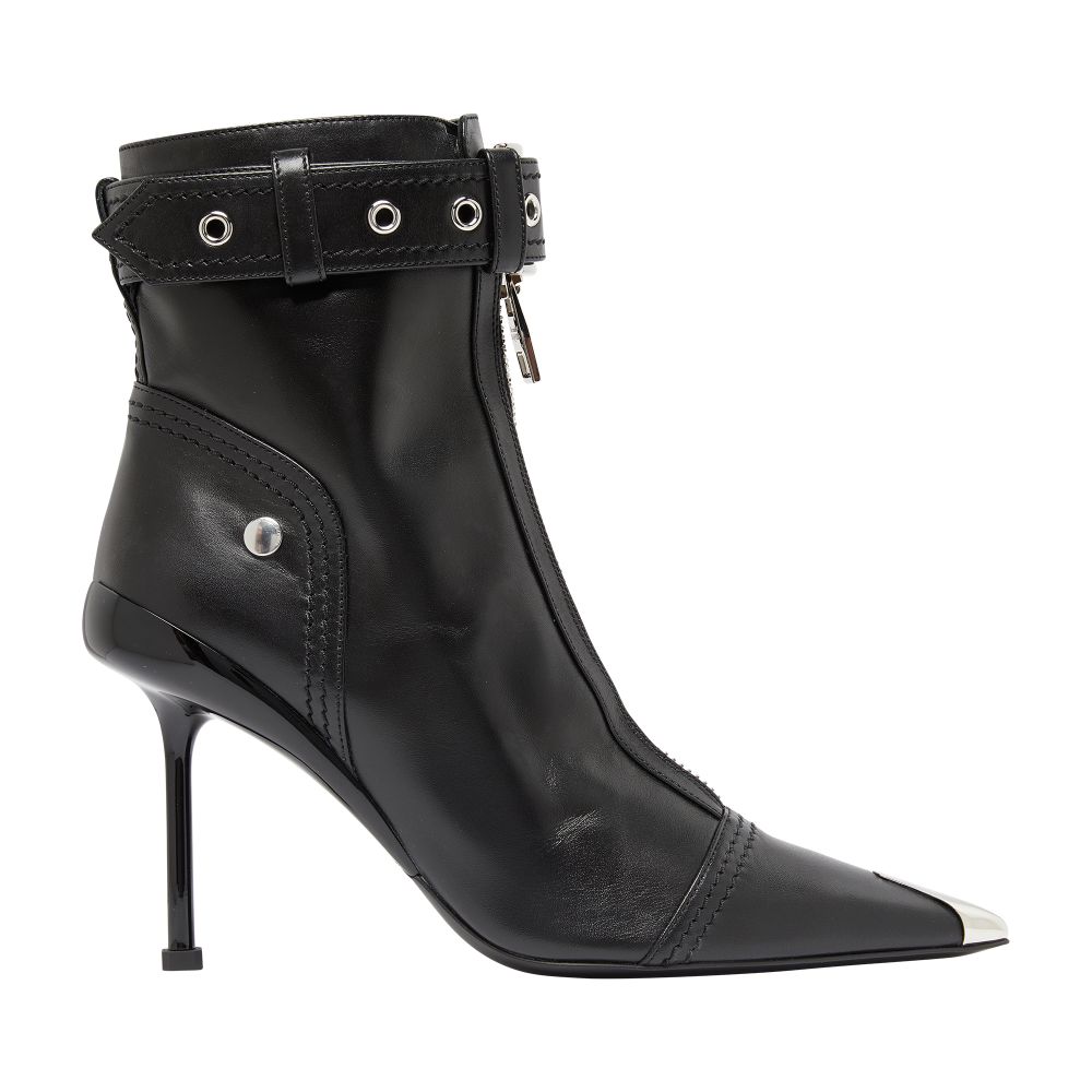 Alexander McQueen Biker Slash boots