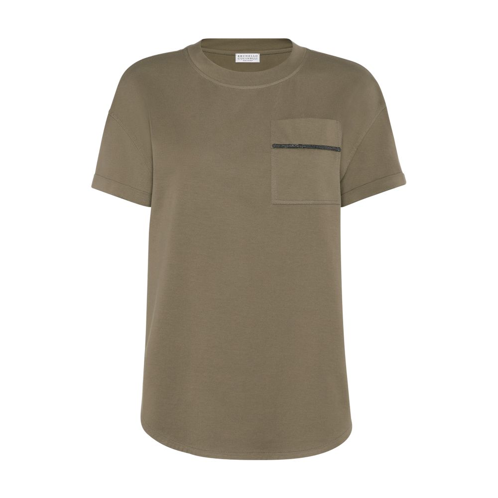 Brunello Cucinelli T-shirt with monili