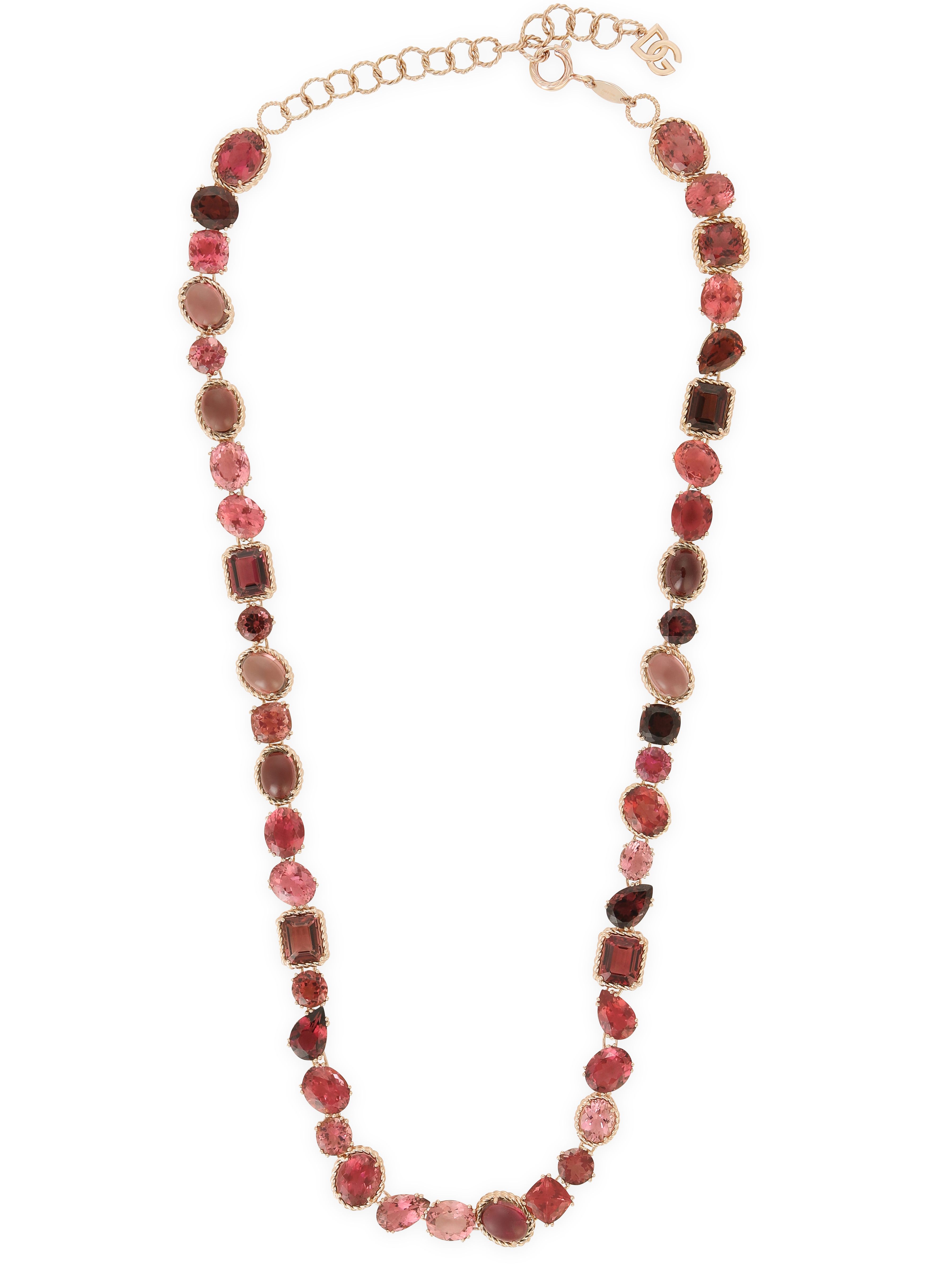 Dolce & Gabbana Anna necklace in red gold 18kt
