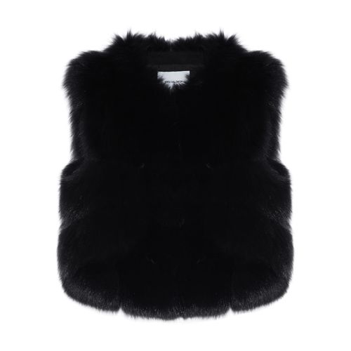 Yves Salomon Short fox fur gilet