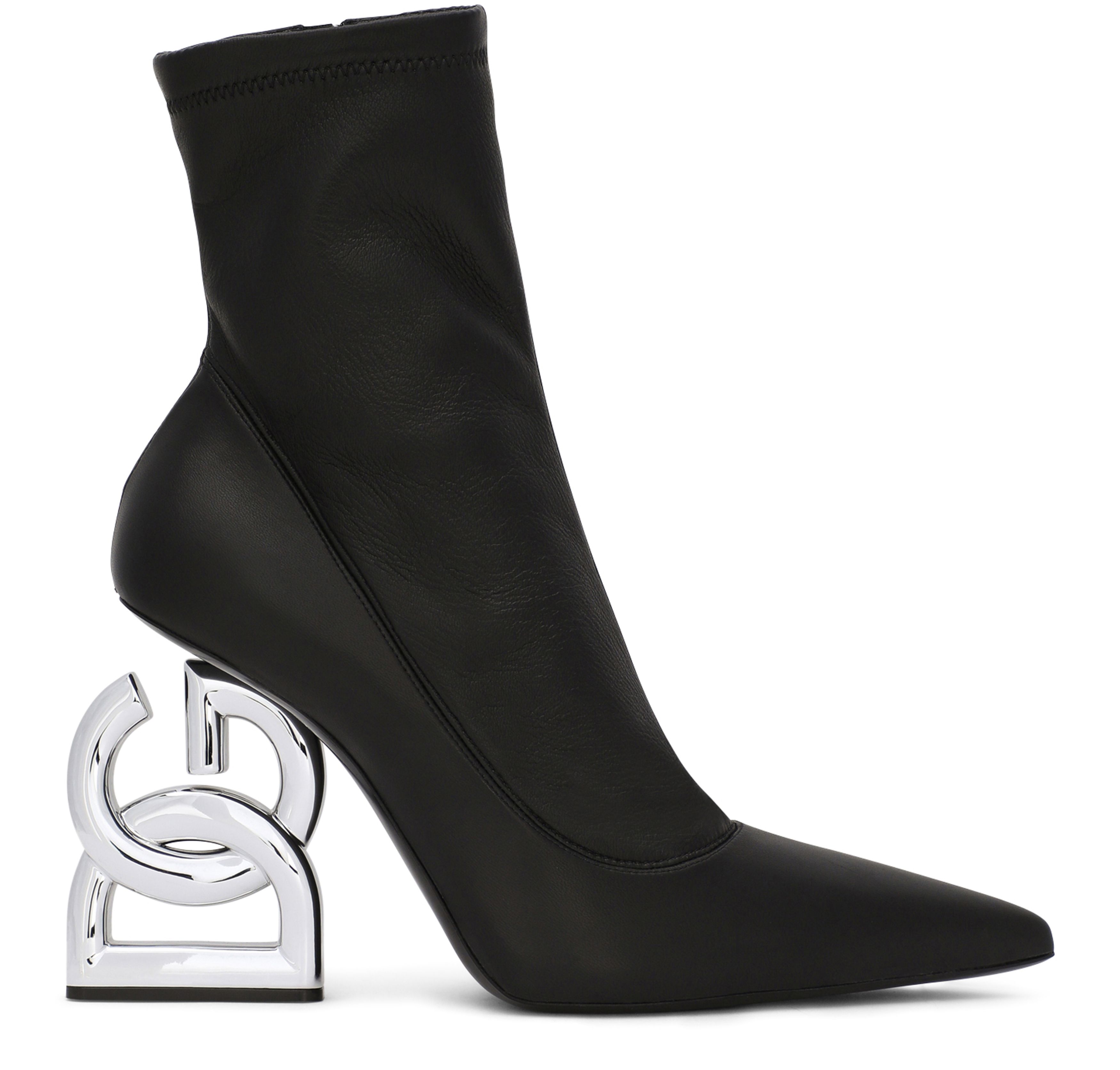 Dolce & Gabbana Nappa-effect fabric ankle boots