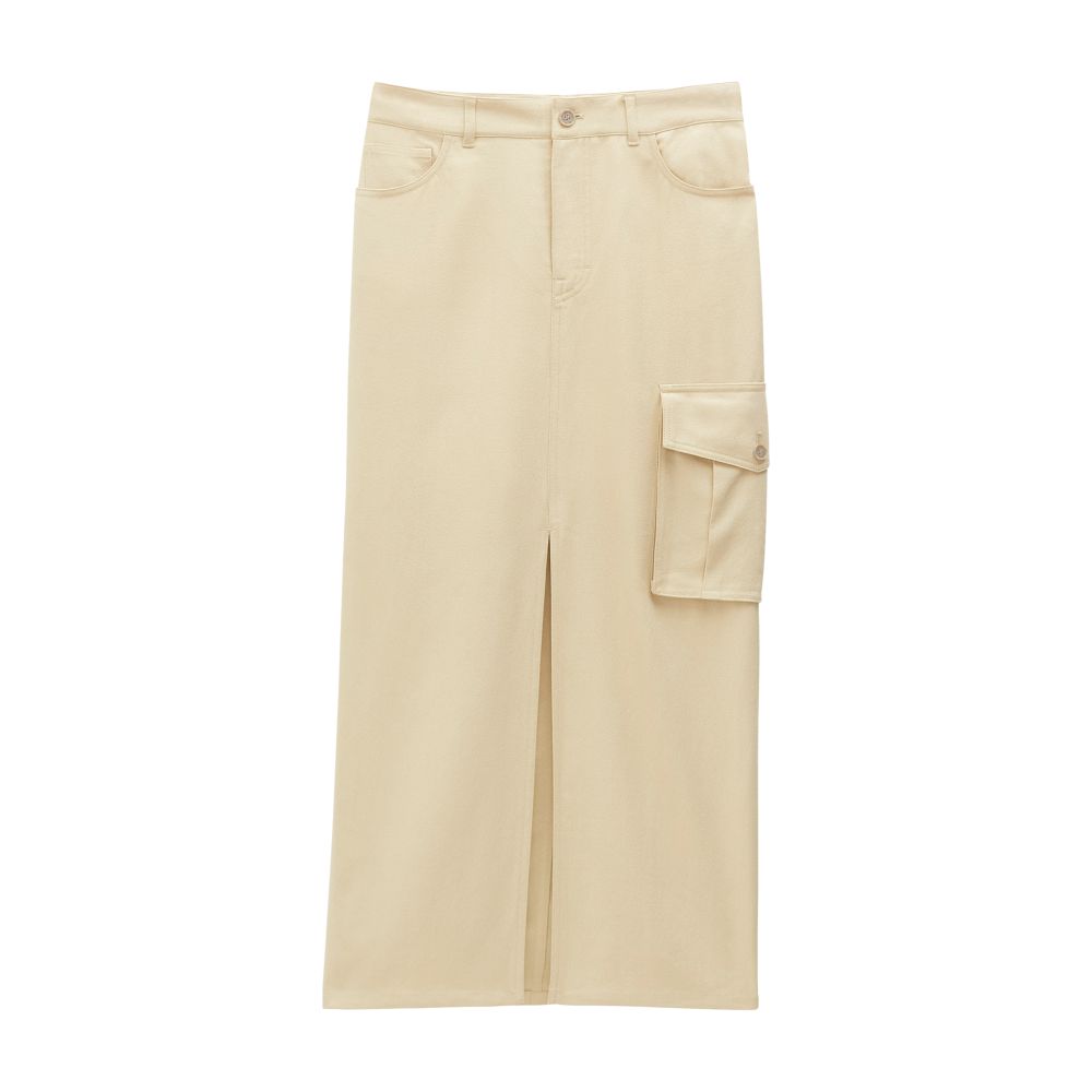 Filippa K Crepe cargo skirt