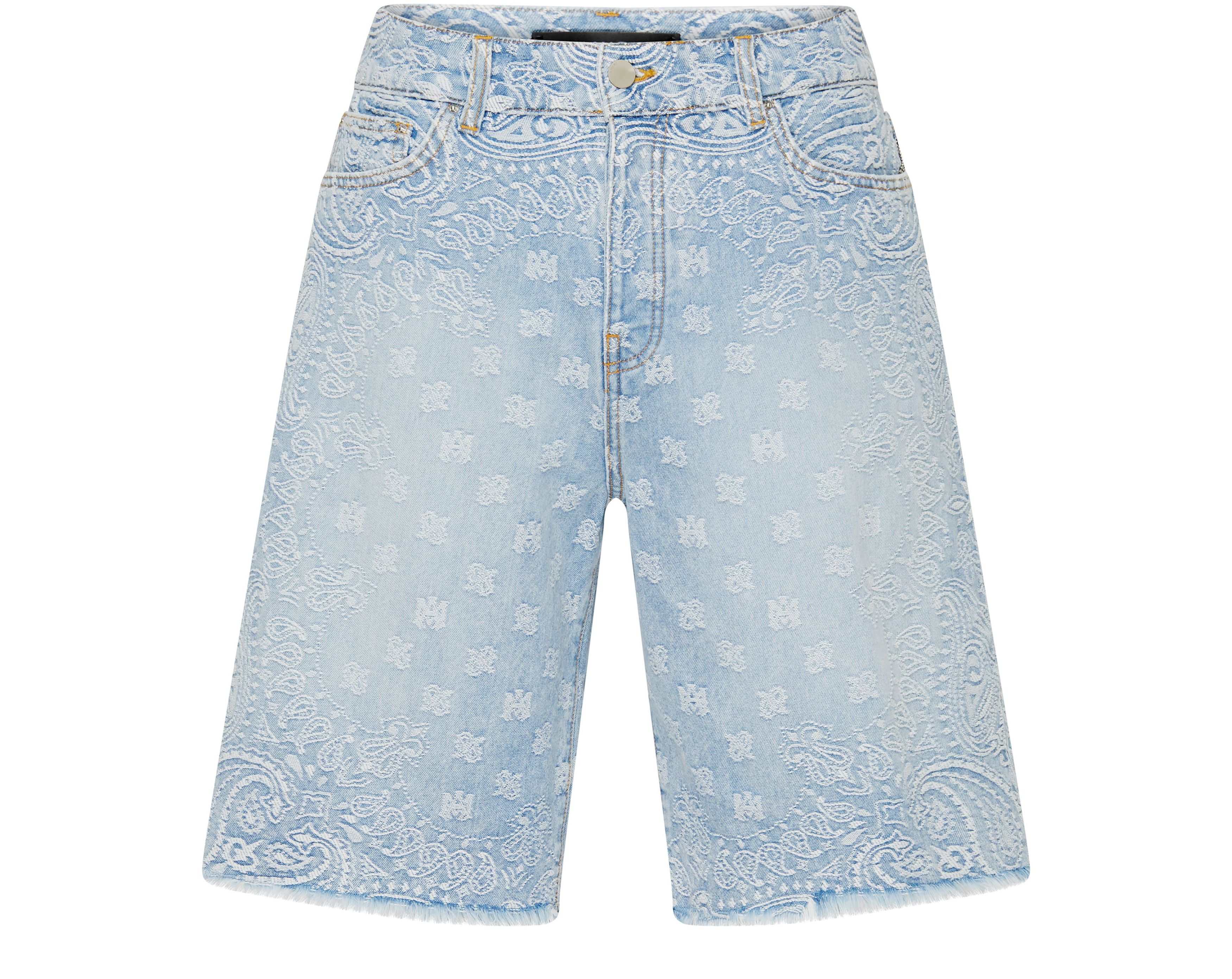 Amiri Bandana jacquard skater short