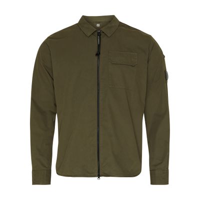 CP COMPANY Gabardine zipped Overshirt