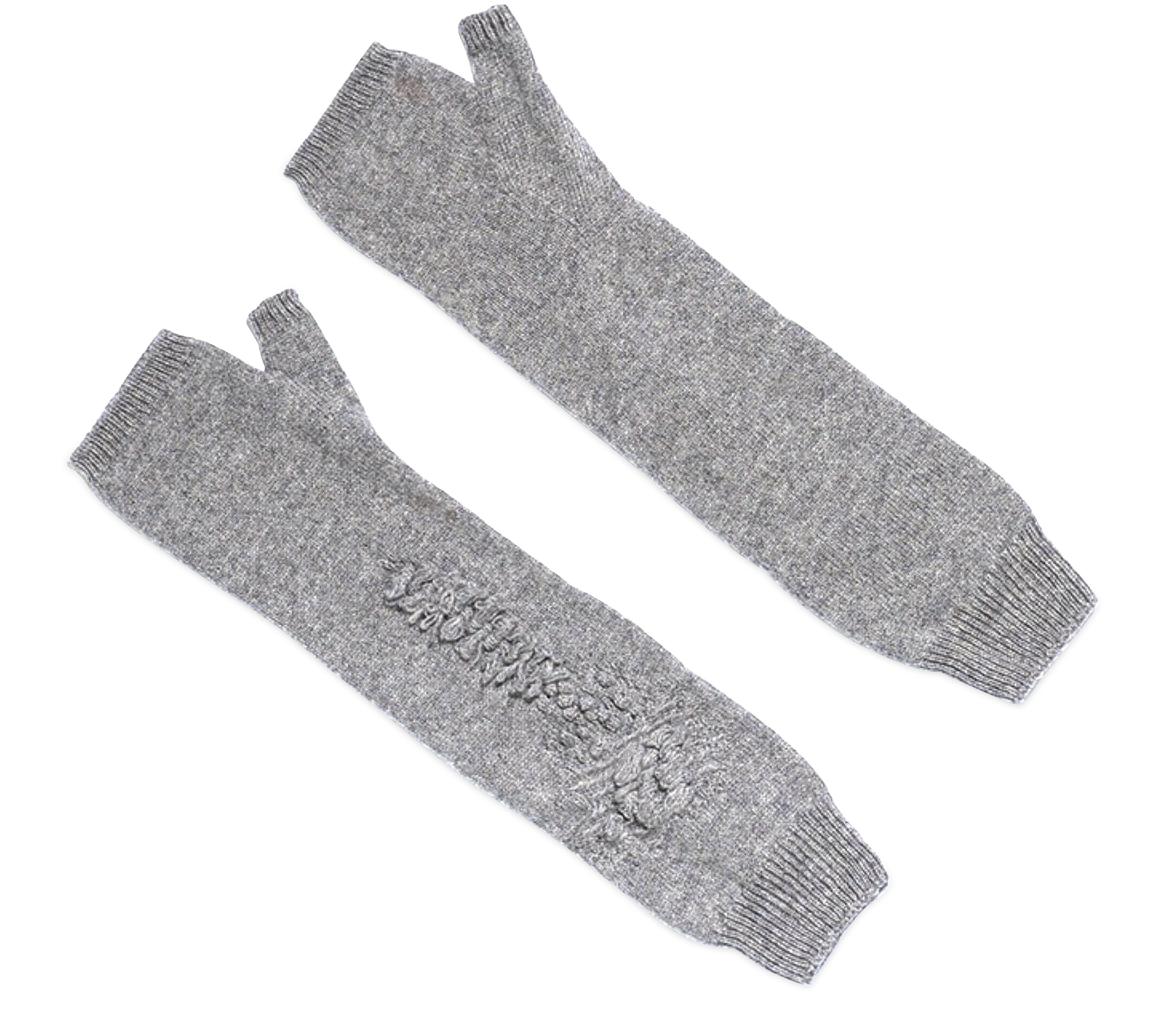 Barrie Cashmere fingerless gloves