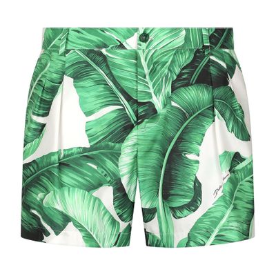 Dolce & Gabbana Swim shorts with banana tree print