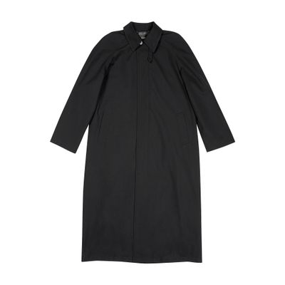 Balenciaga Wool and cotton Raglan Carcoat