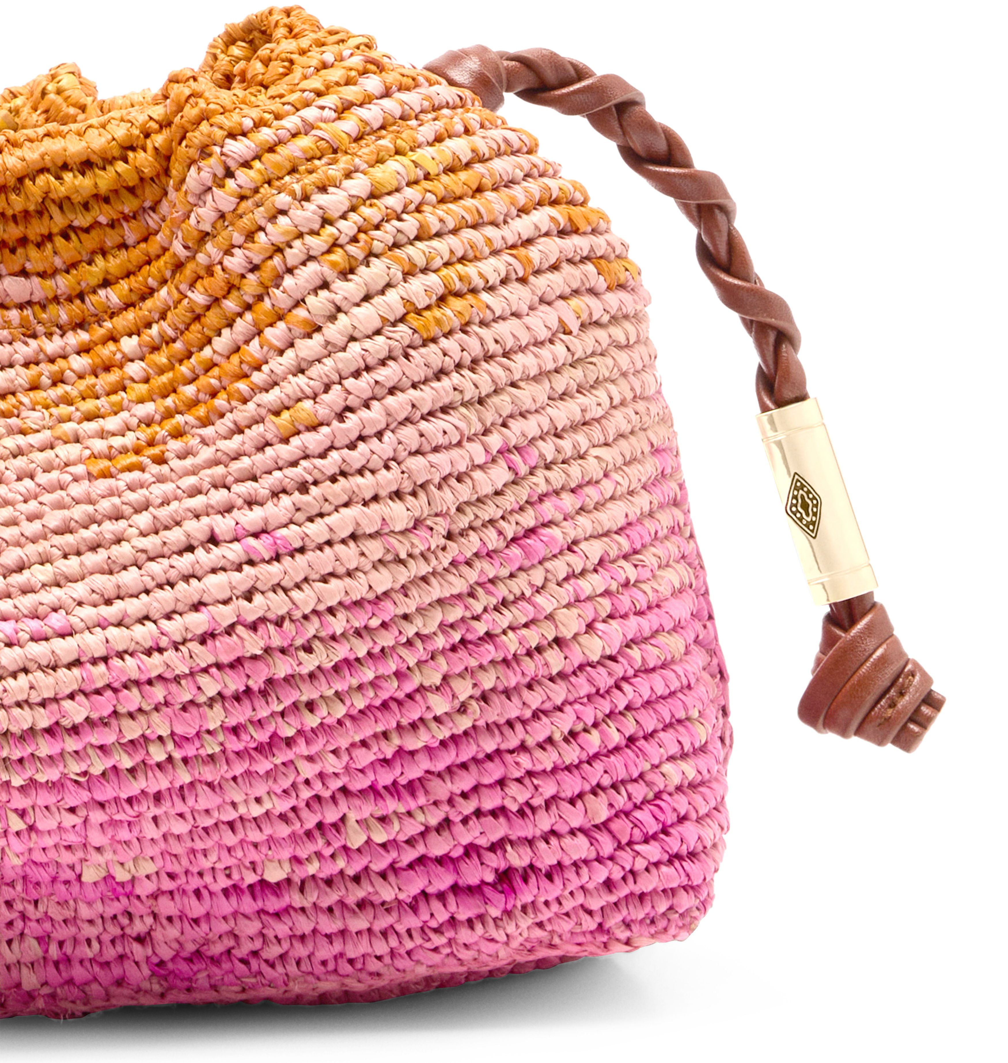  June degrade raffia bag