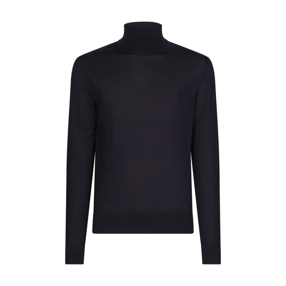 Dolce & Gabbana Cashmere and silk turtleneck sweater