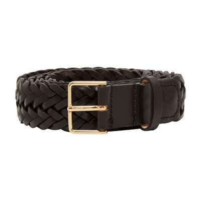 Max Mara Braided leather belt