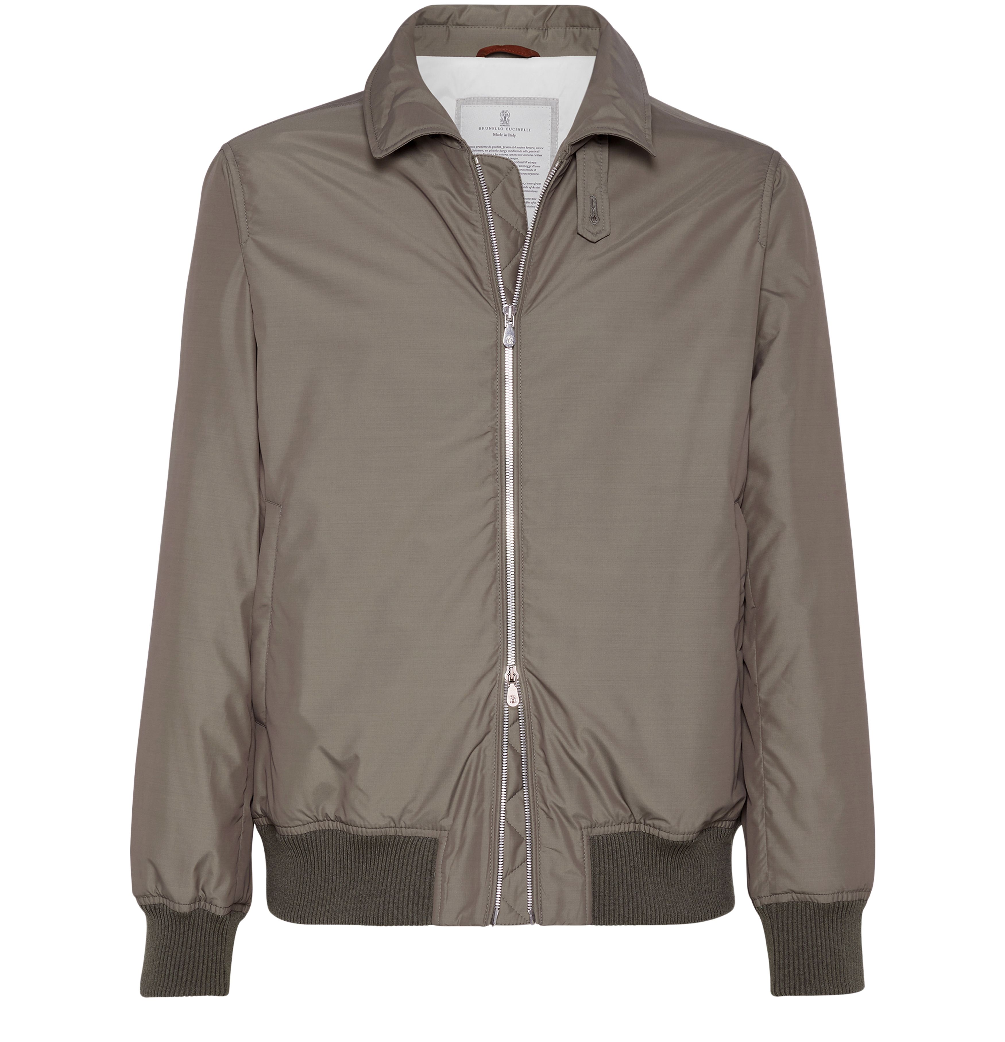 Brunello Cucinelli Bomber jacket with padding