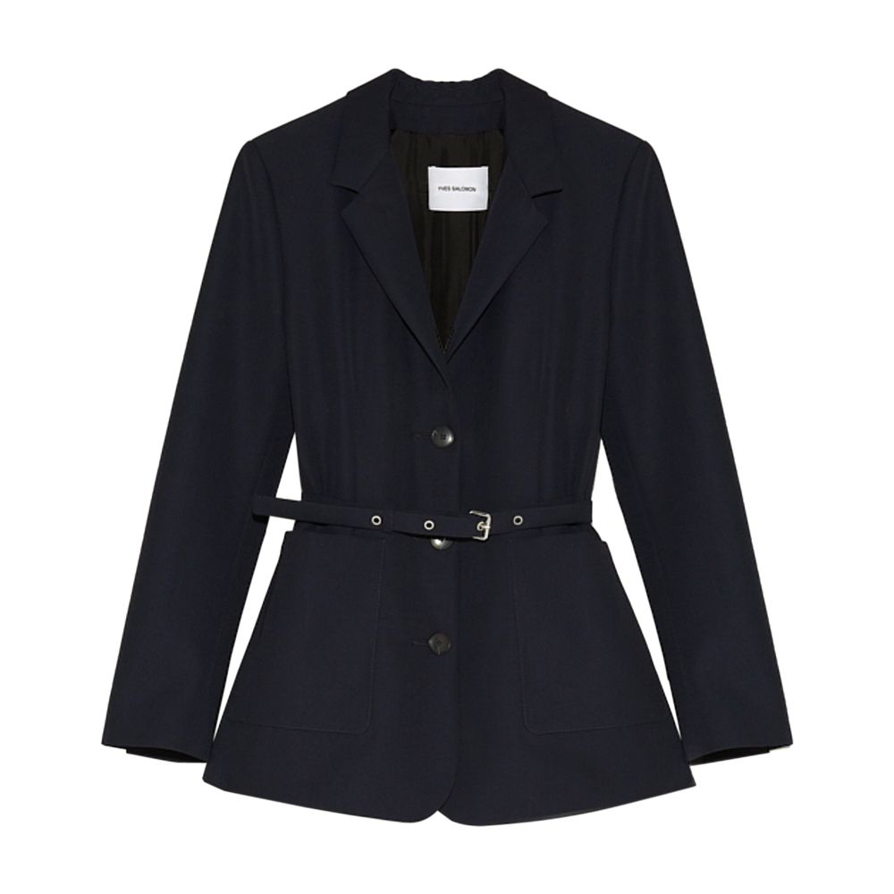 Yves Salomon Belted Suit Jacket