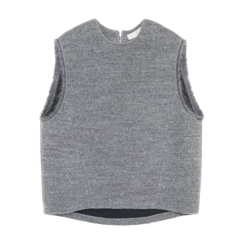  Wool Cropped Vest