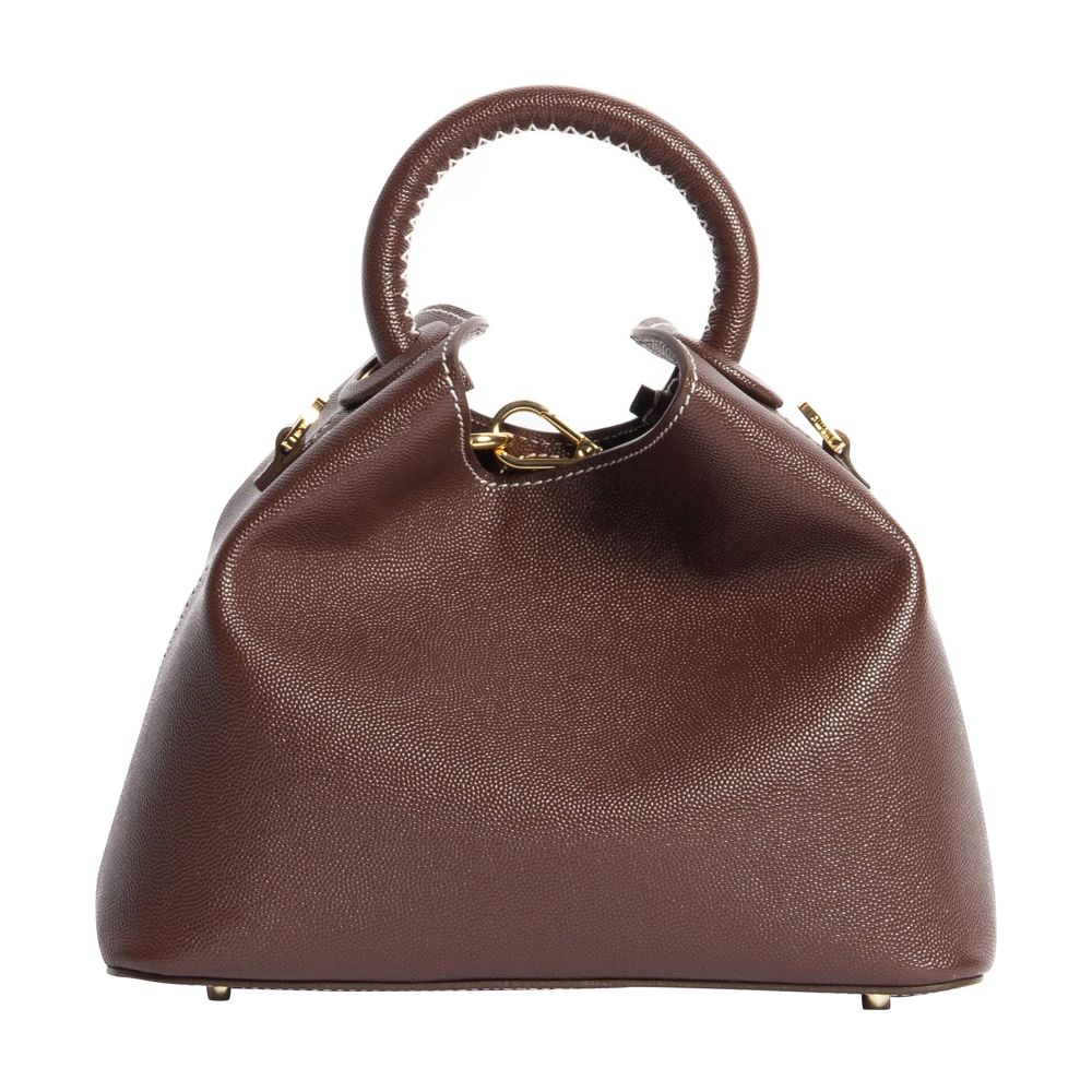 Elleme Baozi medium caviar leather bag