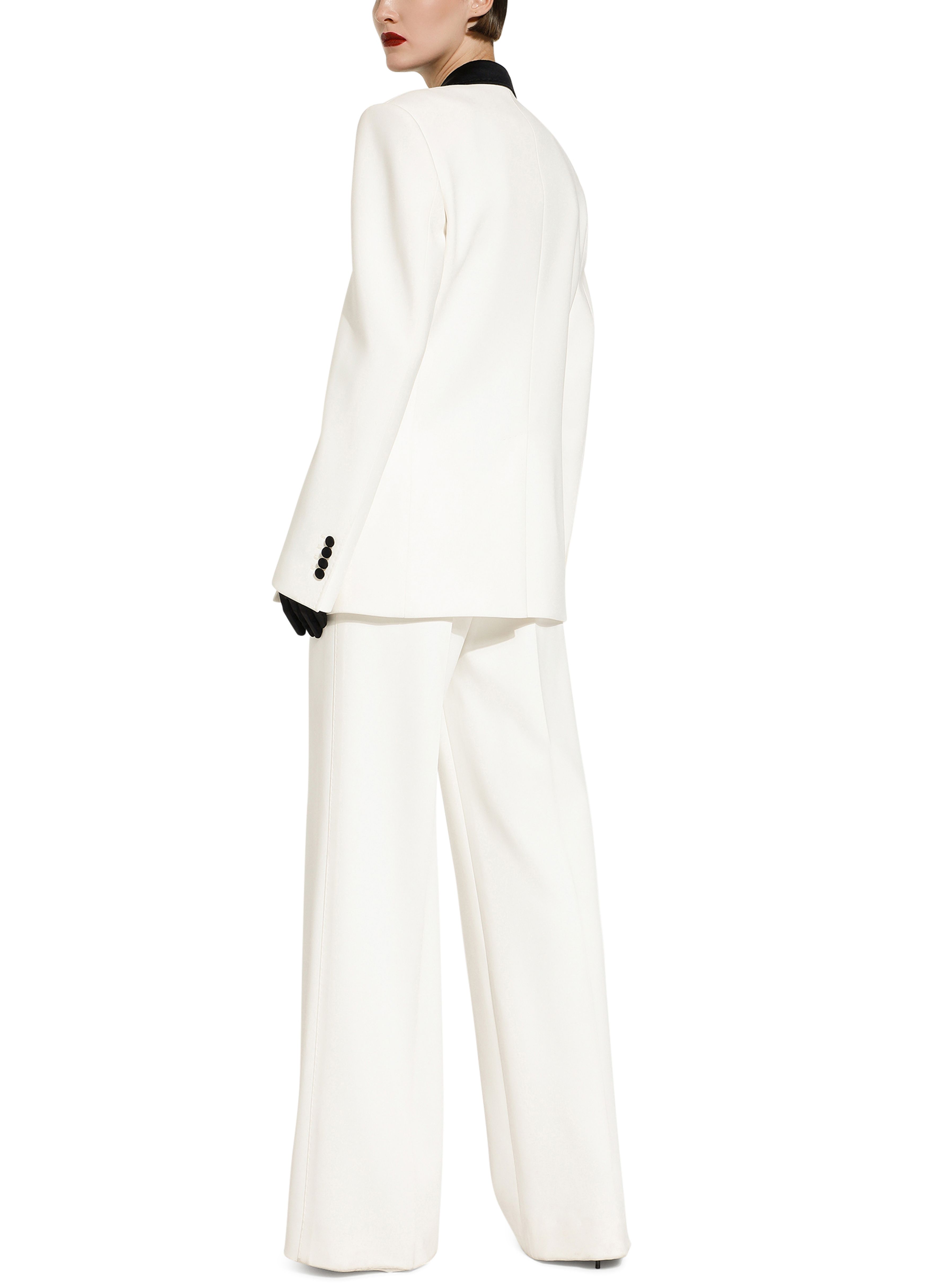 Dolce & Gabbana Flare Pants In Double Crêpe