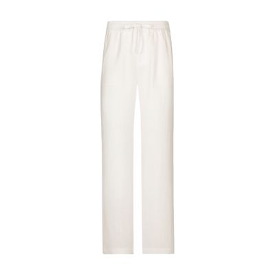 Dolce & Gabbana Jogging Pants in Linen Blend