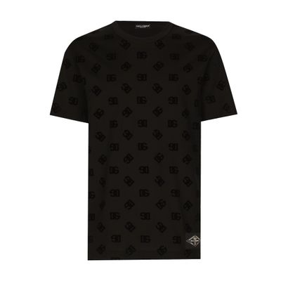 Dolce & Gabbana Cotton T-shirt with DG print