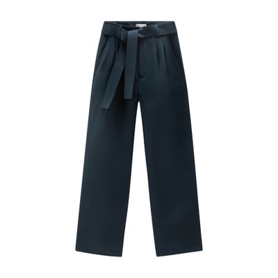 Woolrich Belted pants in linen blend