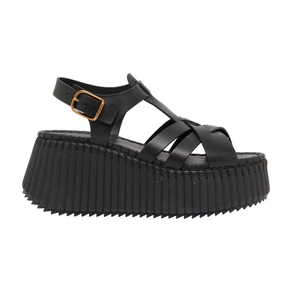 Chloé Nama wedge sandals